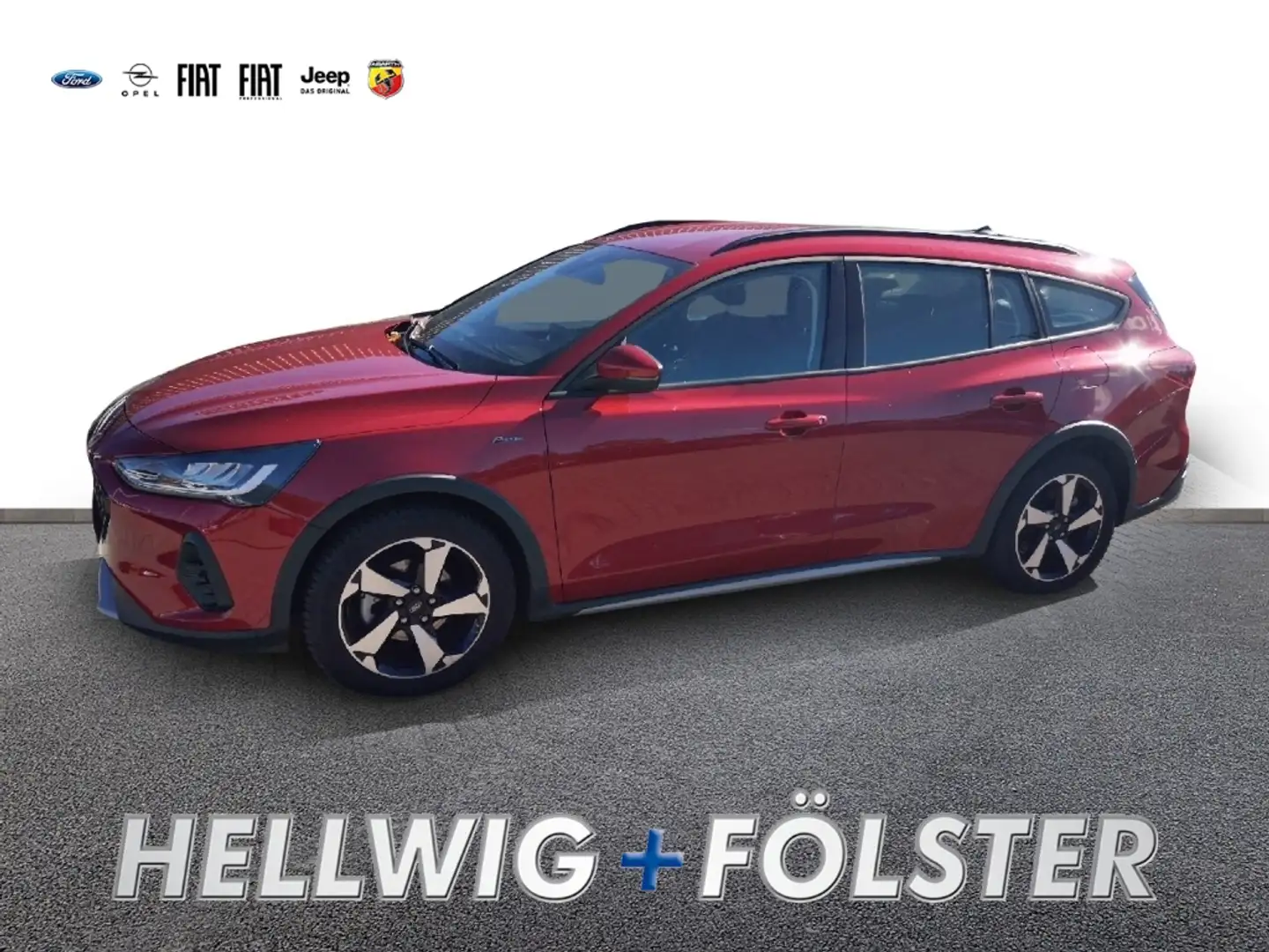Ford Focus ACTIVE NAVI / AHK / GJR / LED / ACC /WINTER-PAKET Rouge - 1