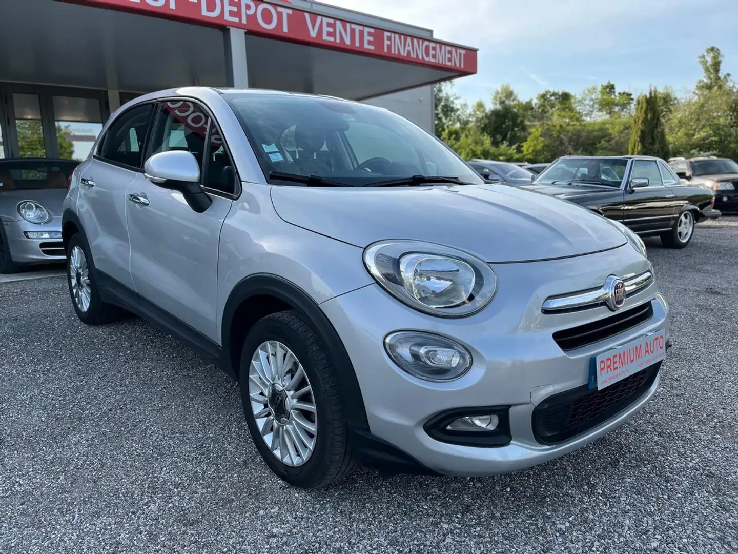 Fiat 500X 1.6 MultiJet 16V 4x2 120 ch Gris - 1