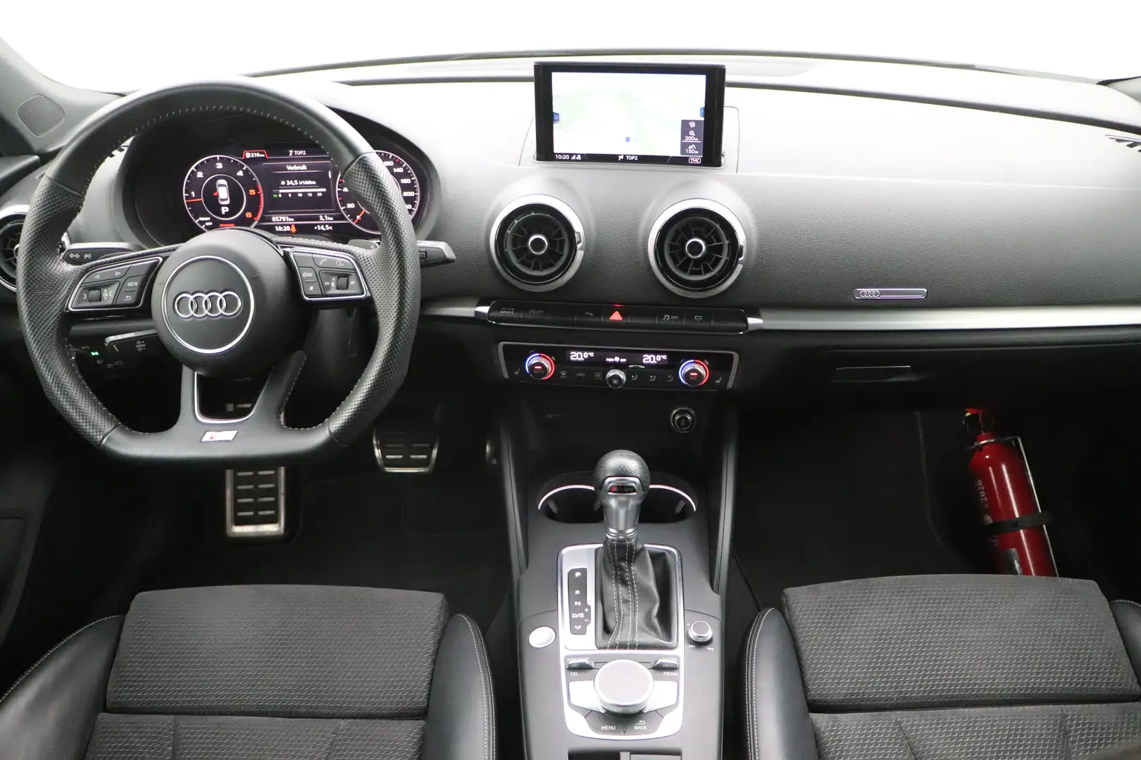 Audi A3 Sportback 35 TDi Business Ed. Sport S-Line S-Troni Blauw - 2