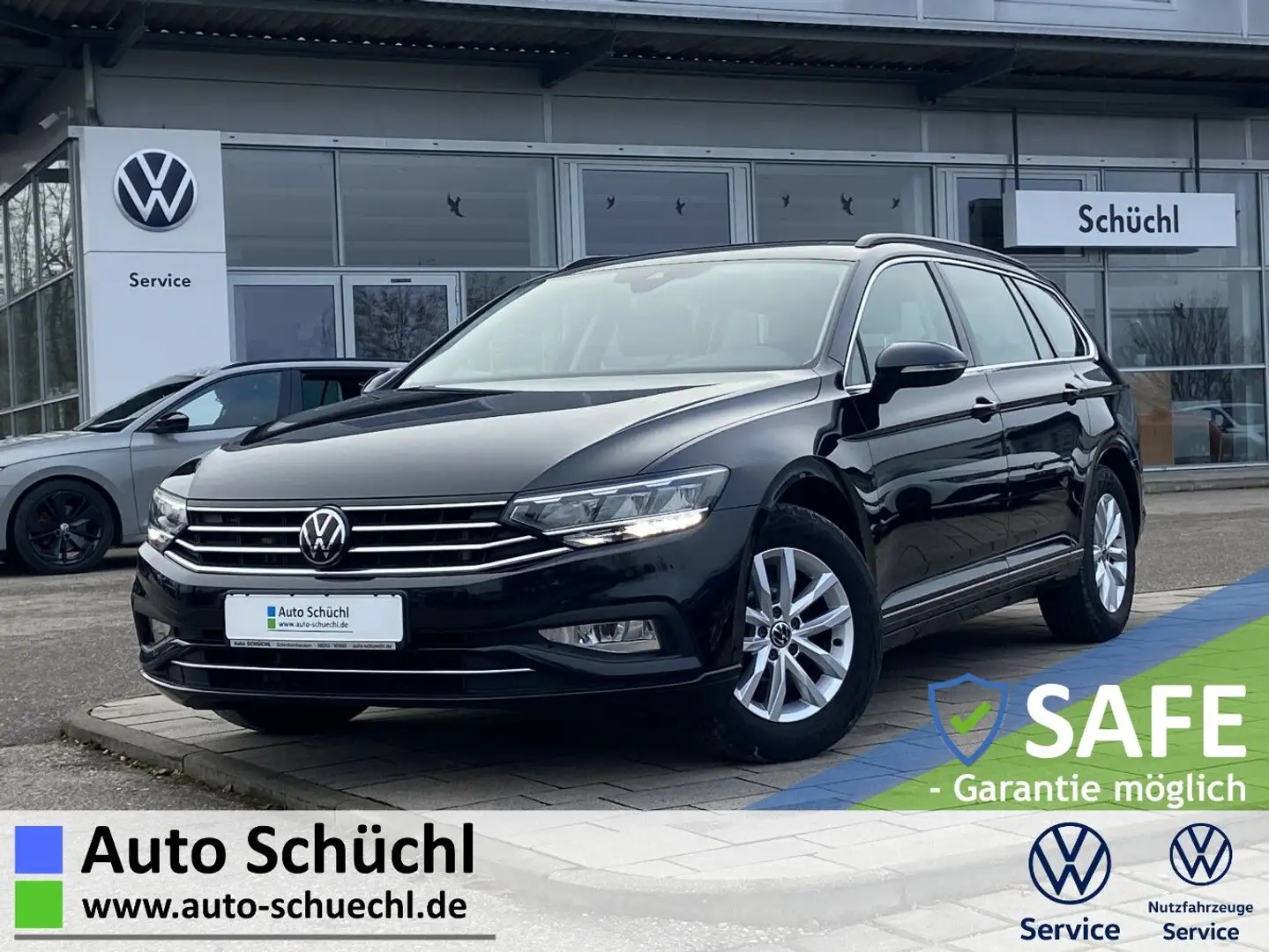 Volkswagen Passat Variant 2.0 TDI BUSINESS AHK+KAMERA+APP-C Schwarz - 1