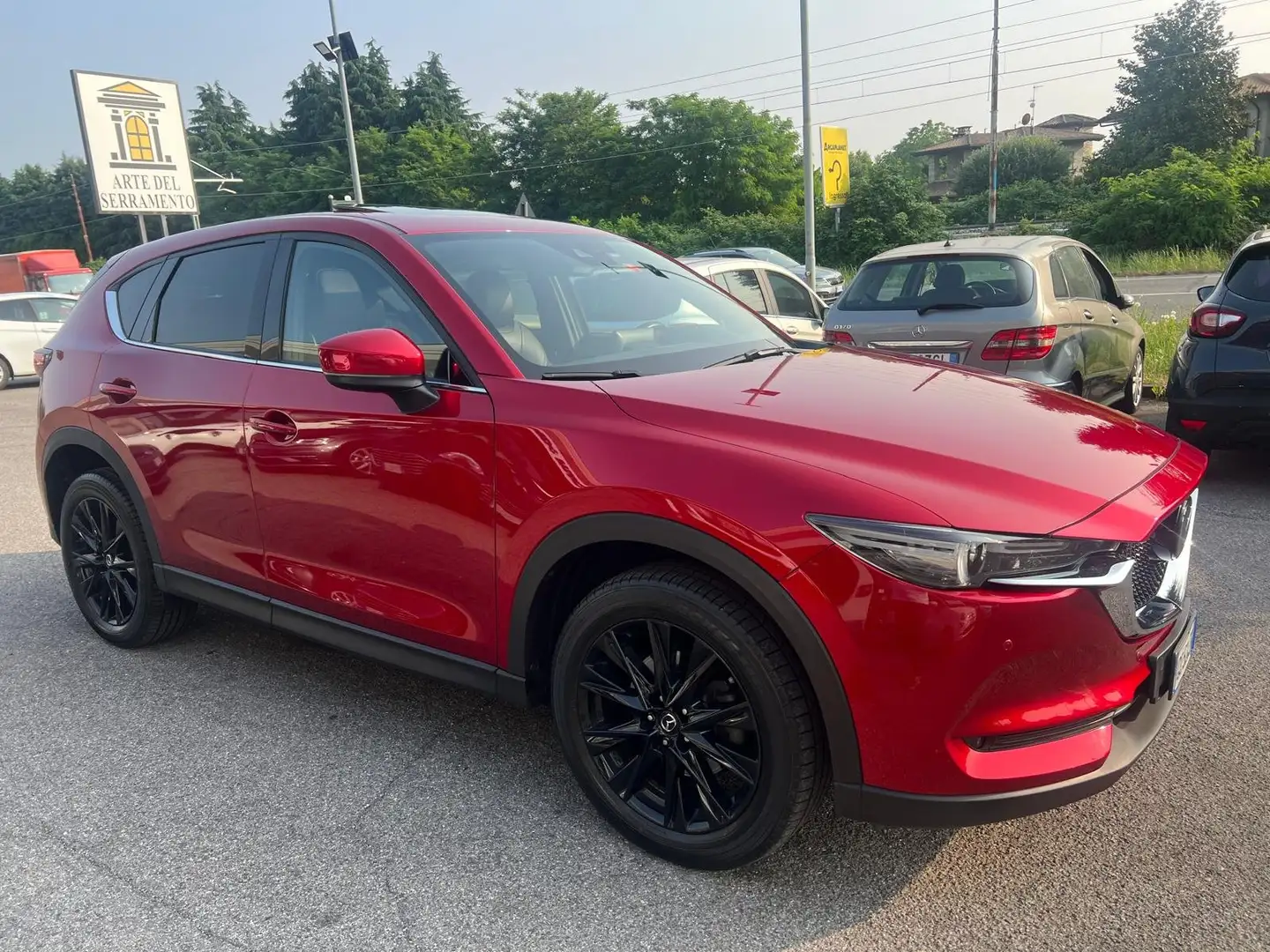 Mazda CX-5 2.2 Signature awd 184cv *TETTO*CARPLAY*LED*90K KM* Rosso - 2