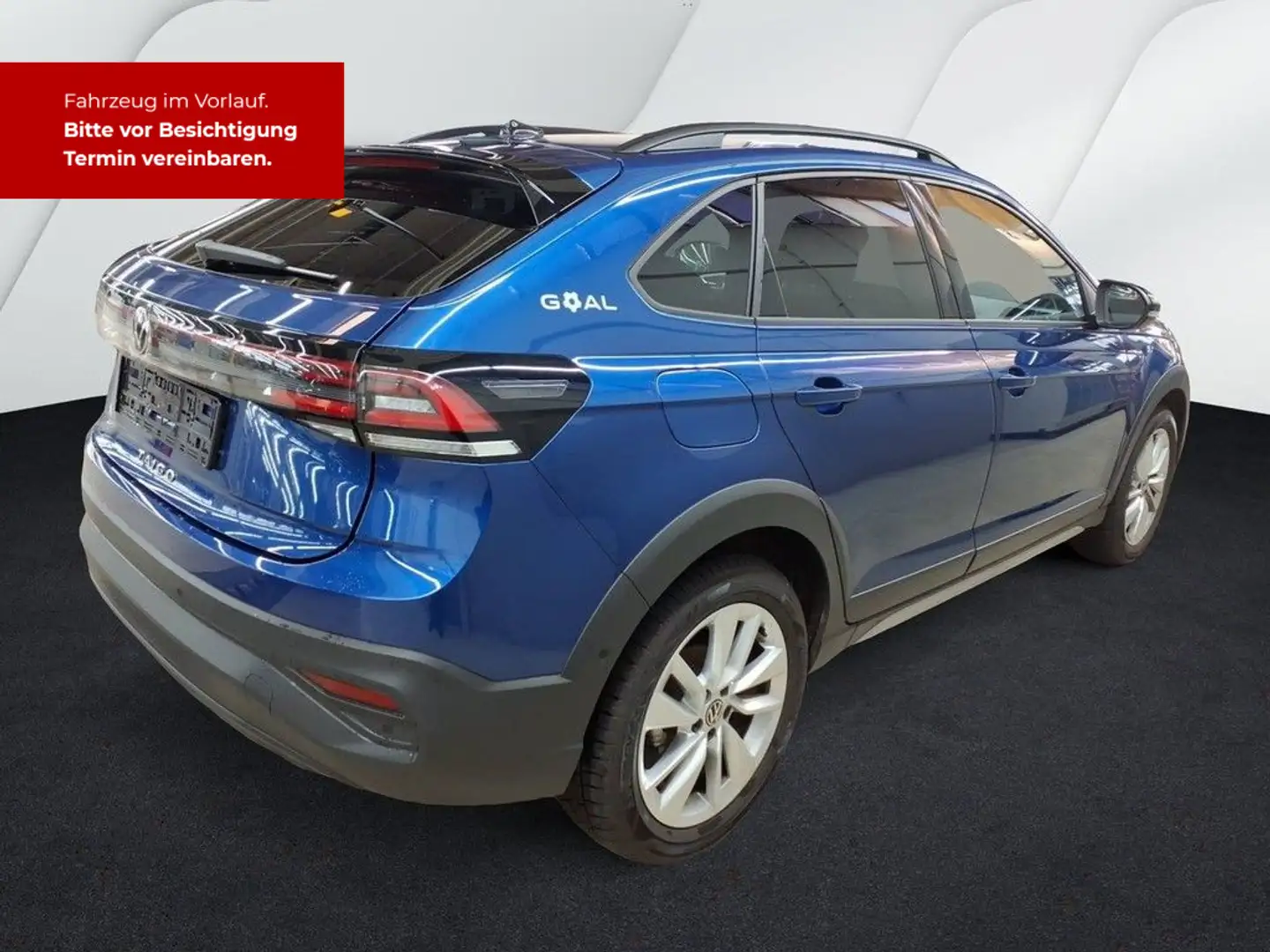 Volkswagen Taigo 1,0 TSI DSG Goal Navi LED SHZ ACC PDC Blau - 2