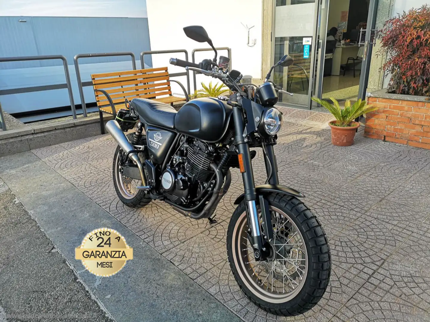 SWM Gran Milano 500 RATE AUTO MOTO SCOOTER Negro - 2