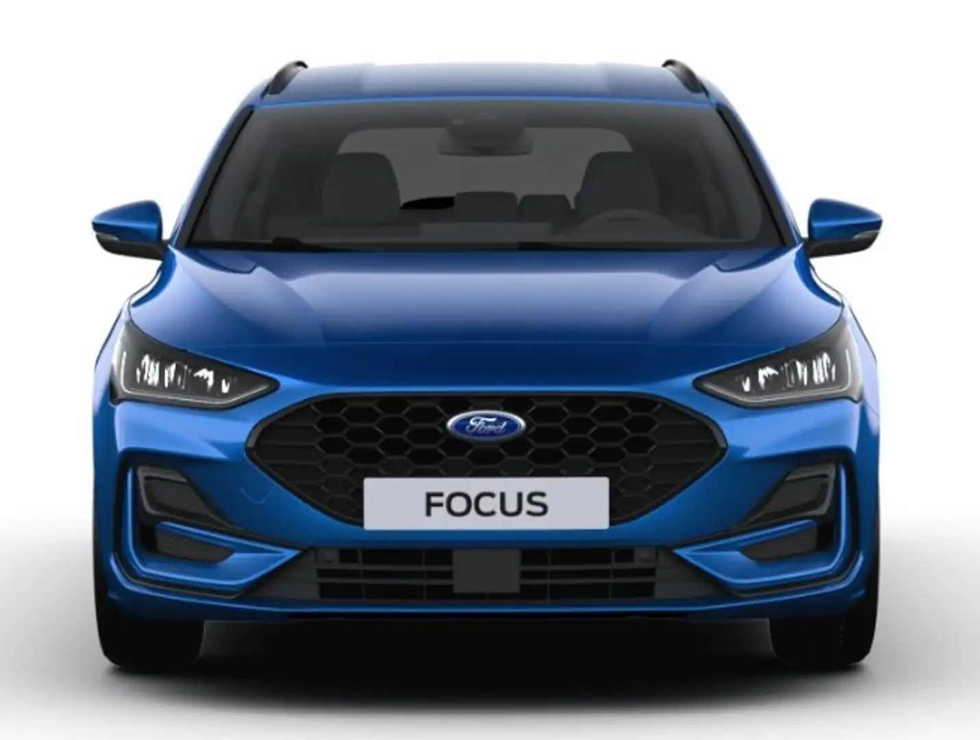 Ford Focus Turnier 1,0 EcoBoost Hybrid ST-Line X Blauw - 2