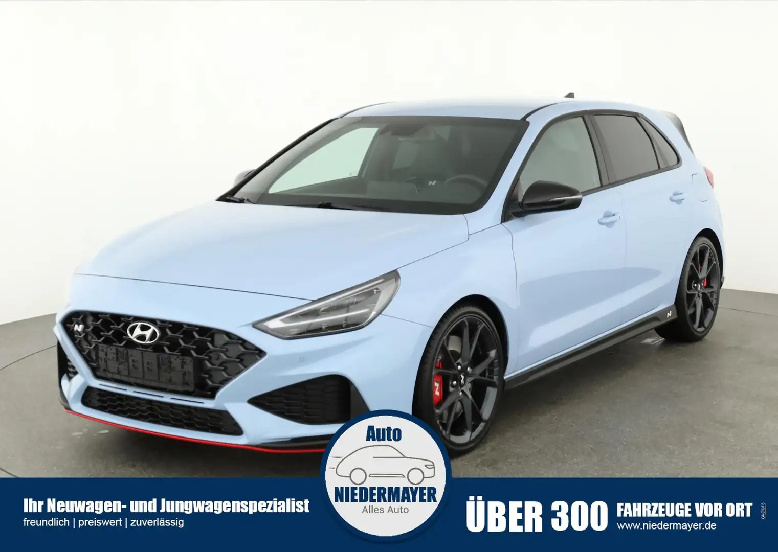 Hyundai i30 N Performance 2.0 T-GDI DCT, Schalensitze, AHK, Si Albastru - 1