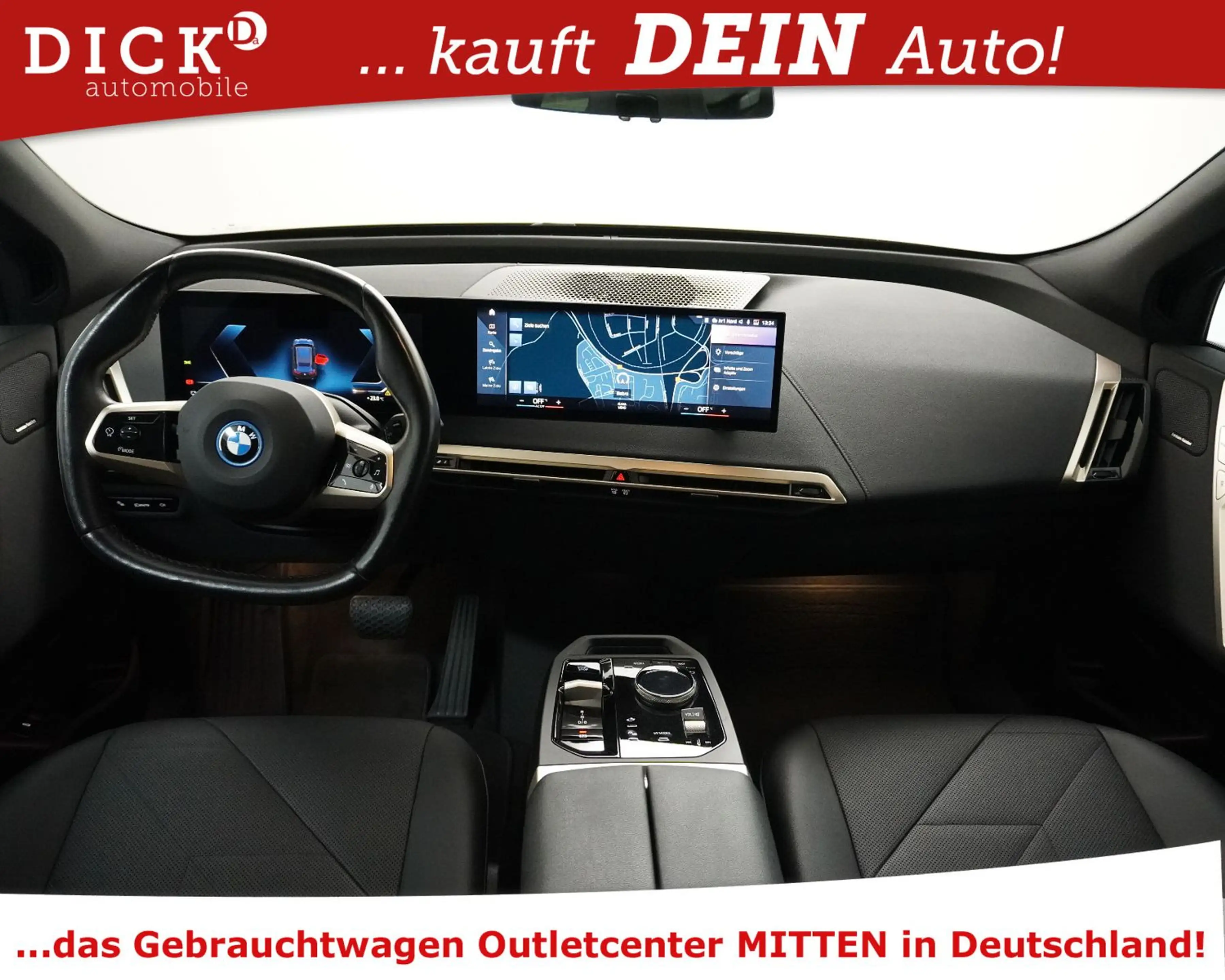BMW iX 40 xDr Sport SHADOW+PANO+HEAD+360+H&K+AHK+M20 — photo 11