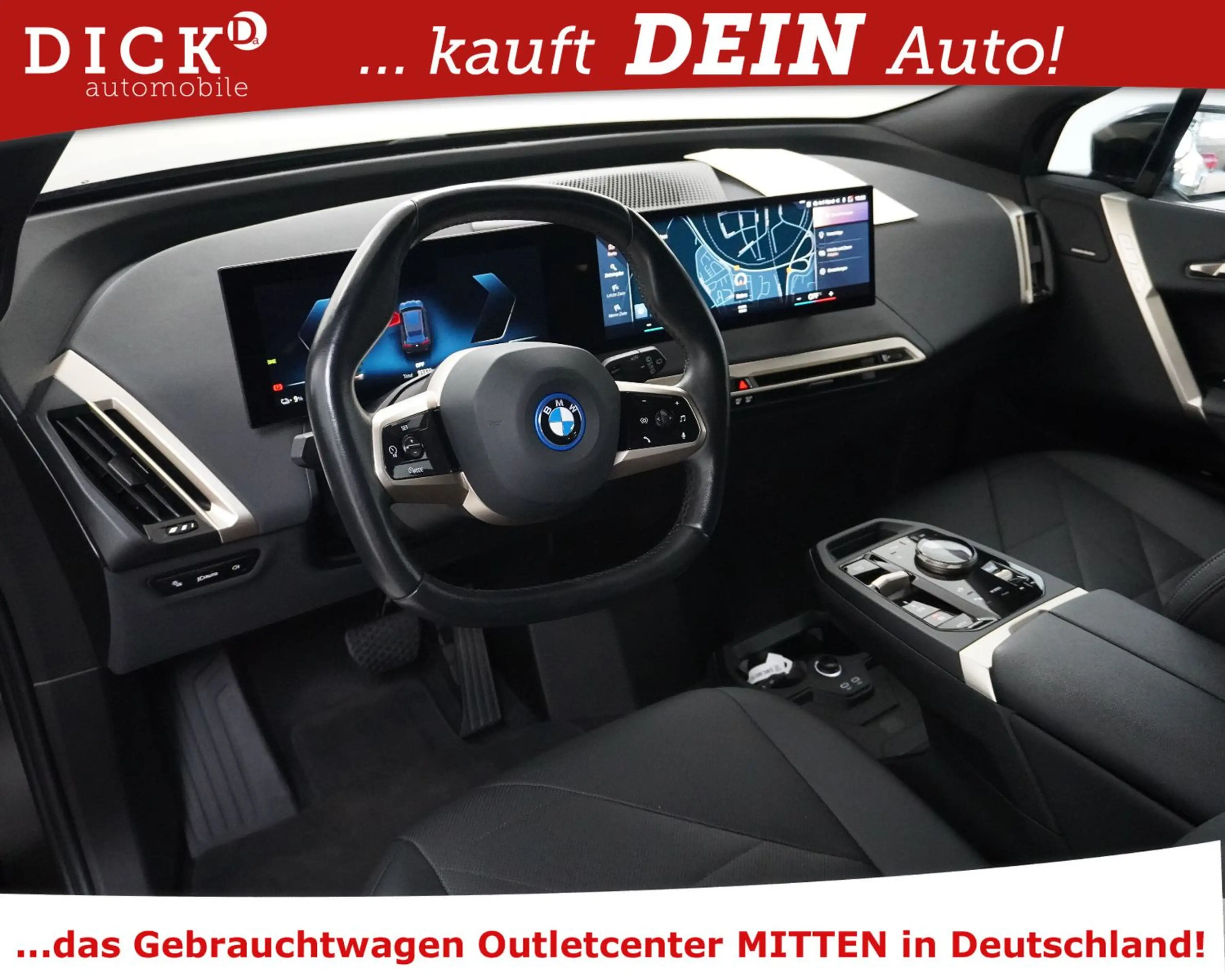 BMW iX 40 xDr Sport SHADOW+PANO+HEAD+360+H&K+AHK+M20 — photo 10