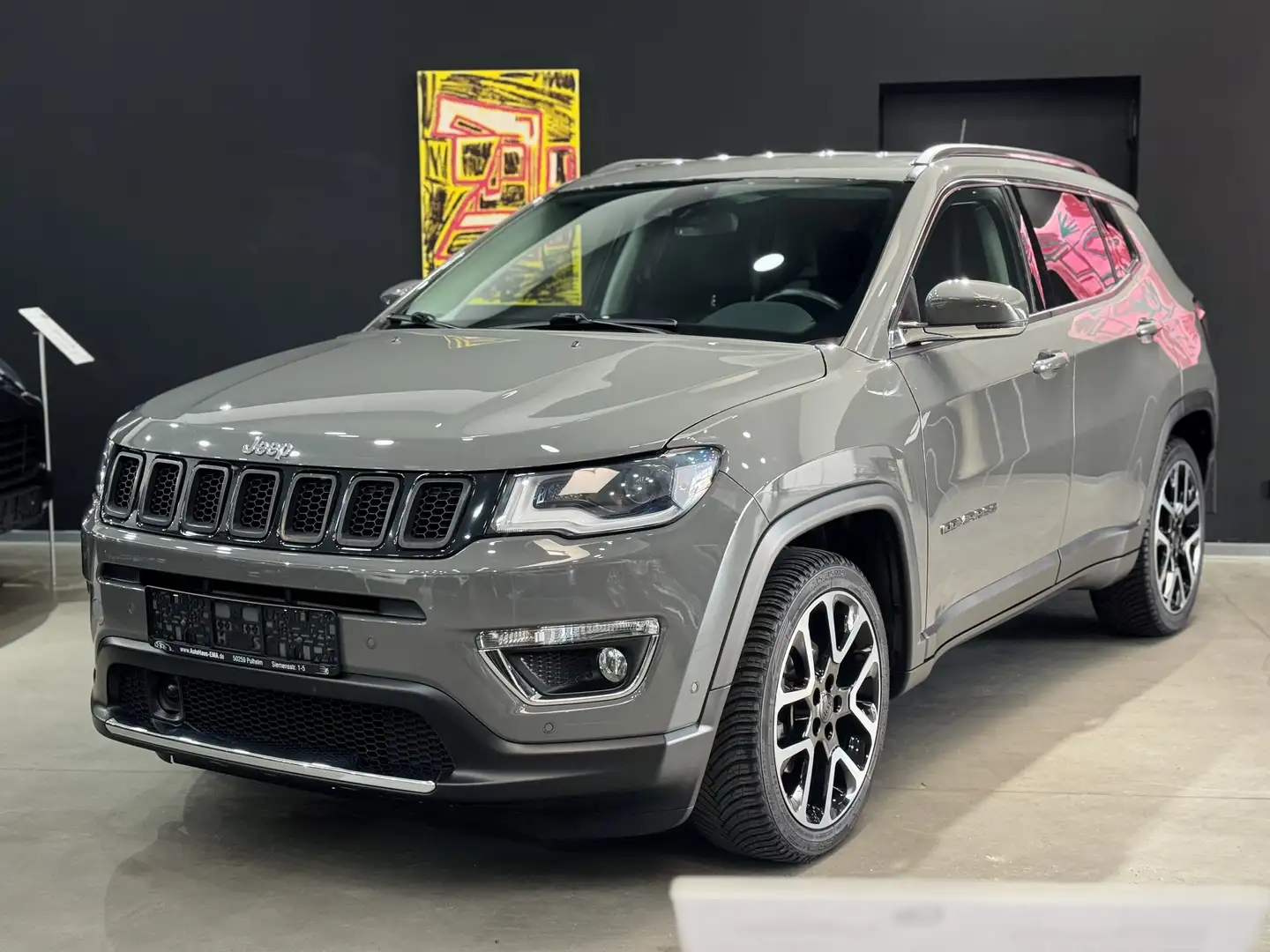Jeep Compass Limited FWD*Automatik*NAVI*TEMPO*SitzHz*Soundsy.* Grau - 1