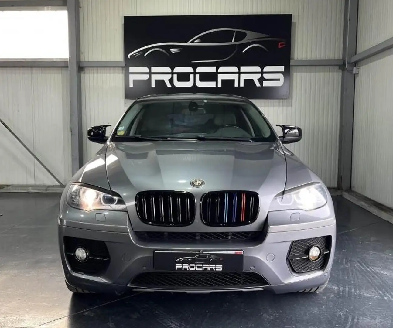 BMW X6 xDrive 35d - BVA  E71 Luxe Steptronic PHASE 1 Gris - 2