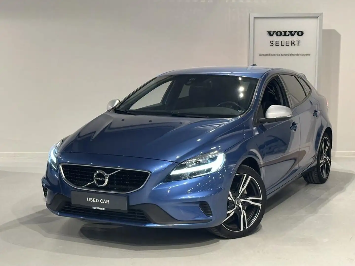 Volvo V40 V40 D3 R Design Blauw - 1