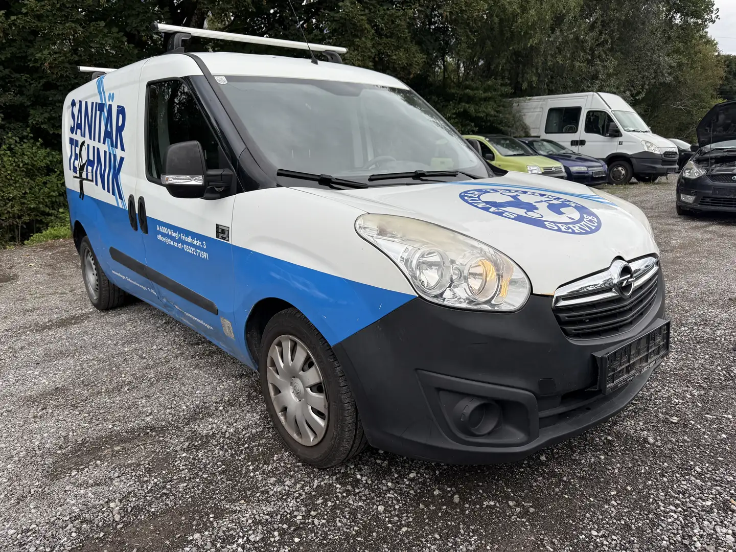 Opel Combo Combo 1.3 CDTI DPF Blanc - 2