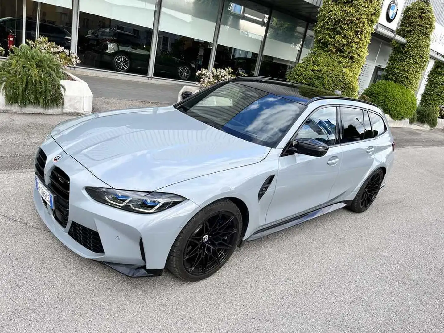 BMW M3 Touring 3.0 Competition M xdrive auto Gris - 2