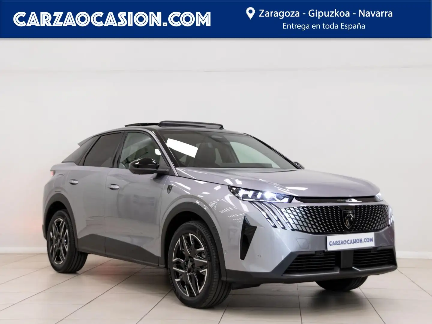 Peugeot 3008 1.2 100KW GT eDCS6 Gris - 1