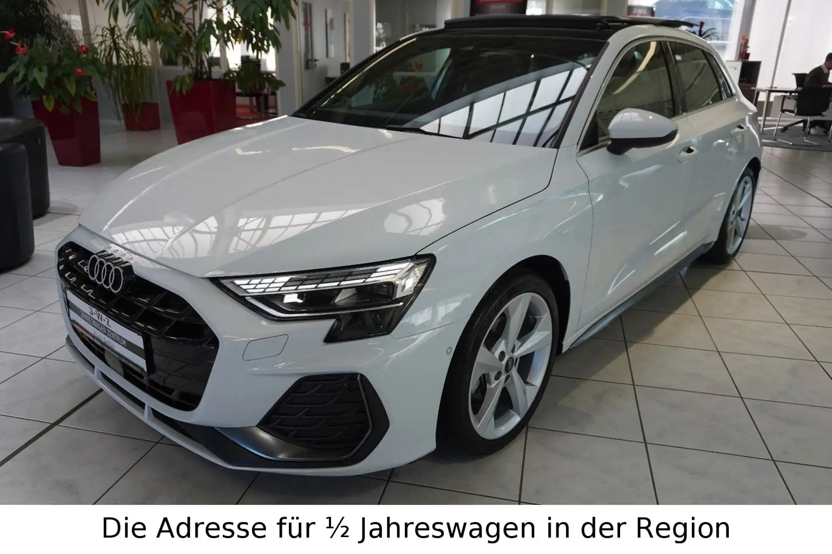Audi A3 Sportback S-Line 35 tdi S-Tronic*PANO*FACE Weiß - 1