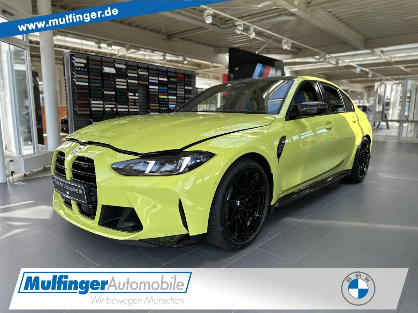 BMW M3 Competition Lim. M xDrive Ultimate Package ACC Gelb - 1