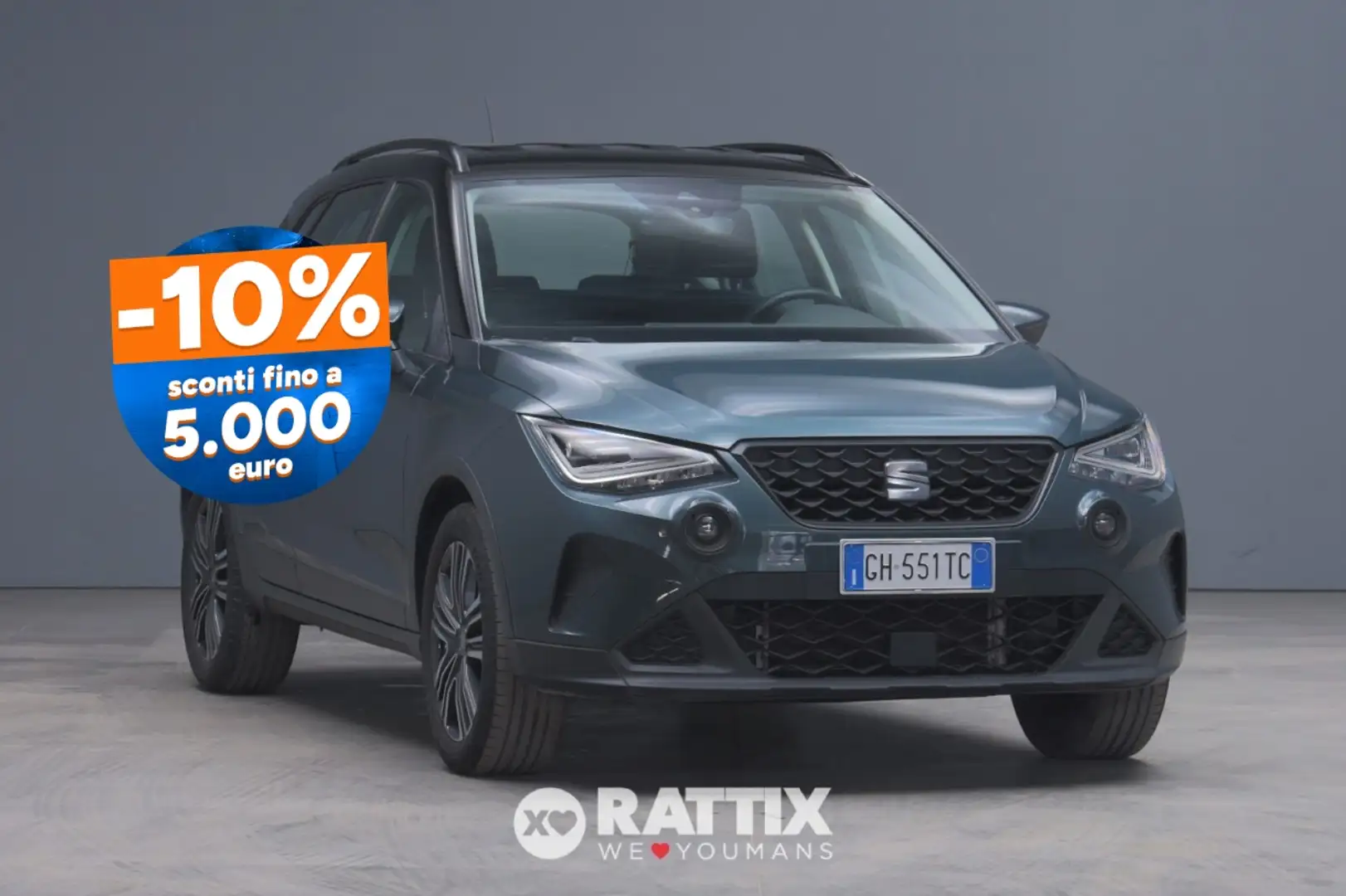 SEAT Arona 1.0 EcoTSI 95CV Style Grün - 1