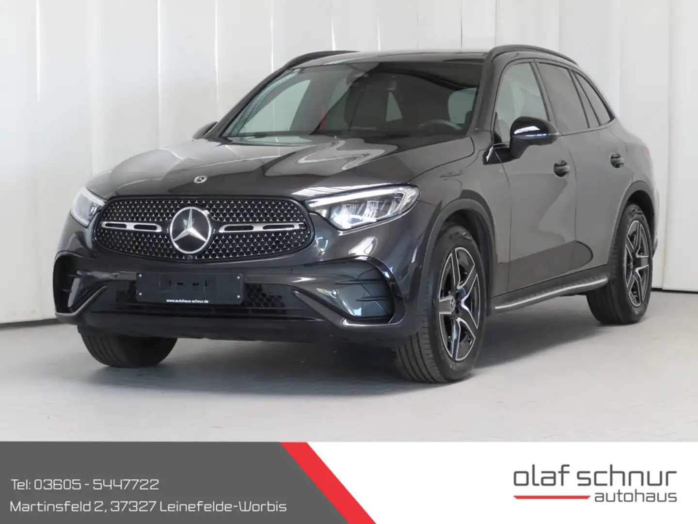 Mercedes-Benz GLC 200 AMG Night Pano AHK 4Matic Gris - 1