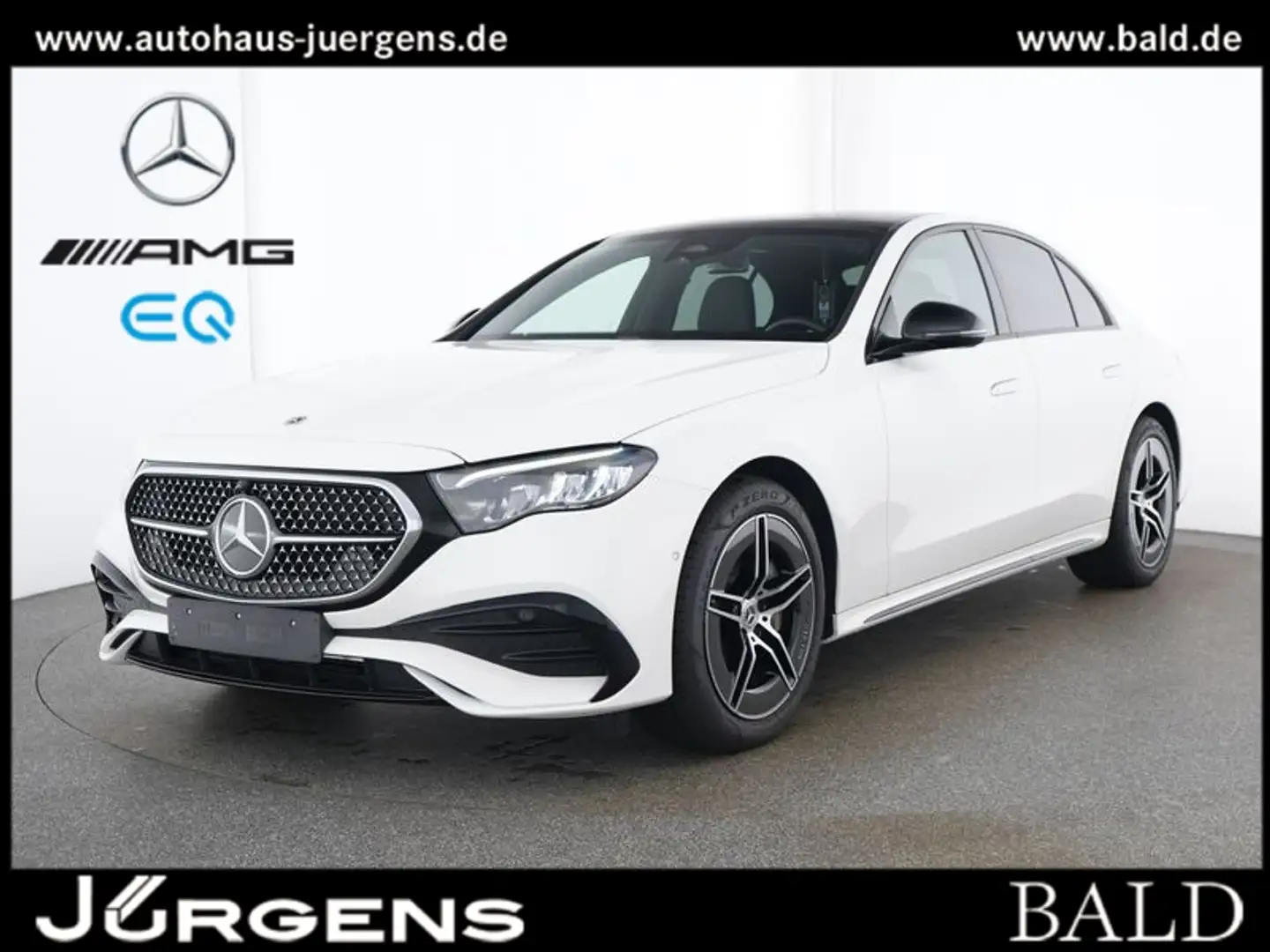 Mercedes-Benz E 300 e AMG-Sport/Pano/Night/Distr/Keyl/Totw/19" Weiß - 2