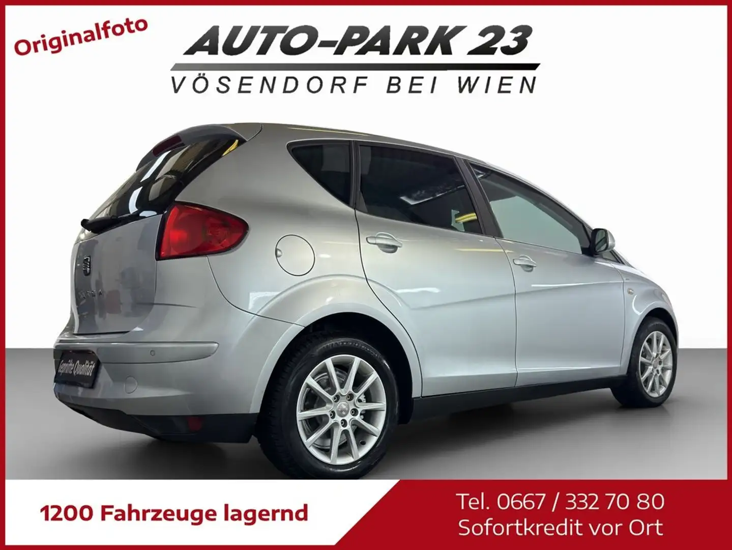 SEAT Altea Chili 1,6 CR TDi**NEUES-PICKERL**NUR140.000KM*M... Silber - 2