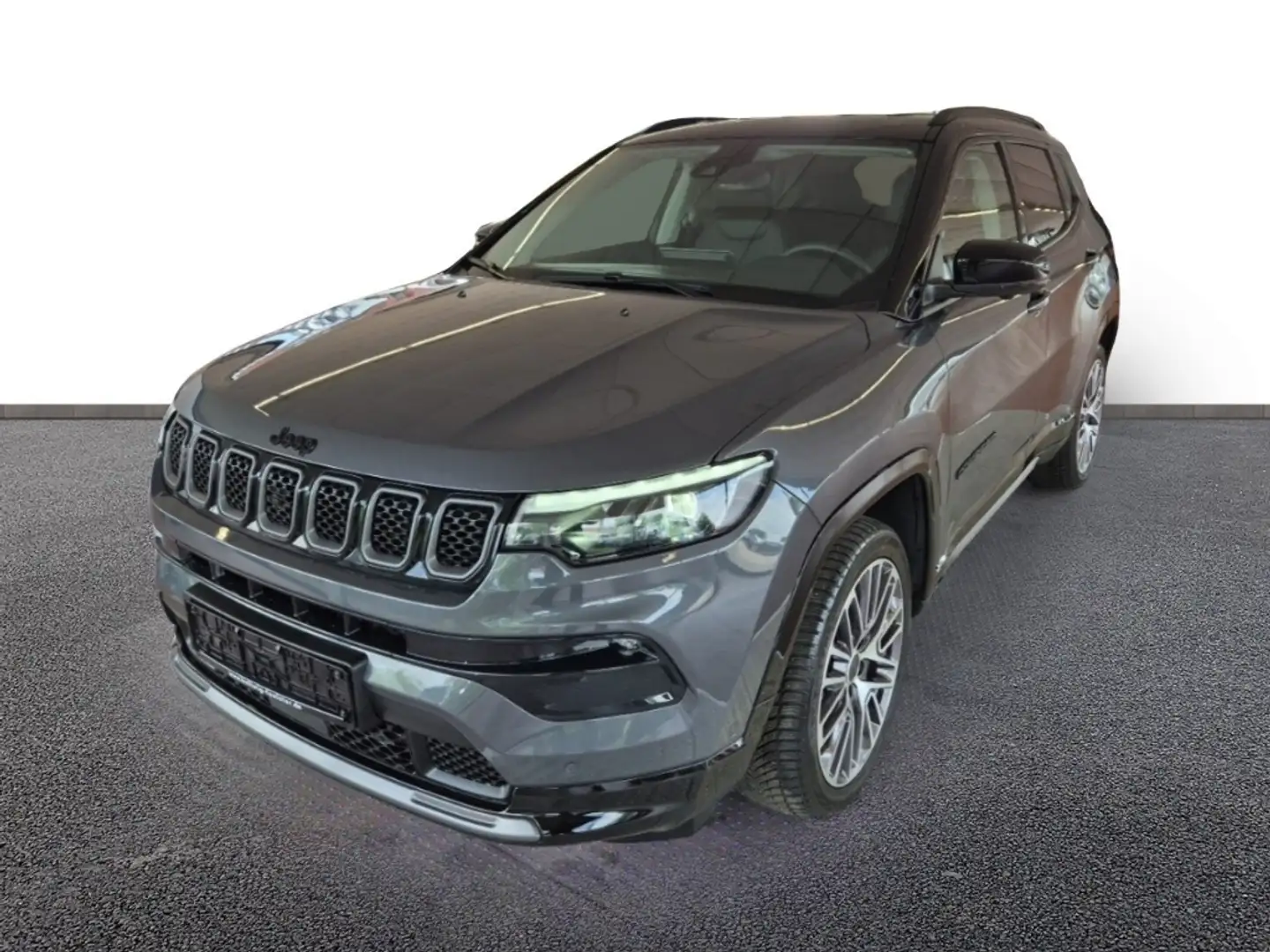 Jeep Compass Summit Mild-Hybrid FWD 1.5 MultiAir Leder Grijs - 2