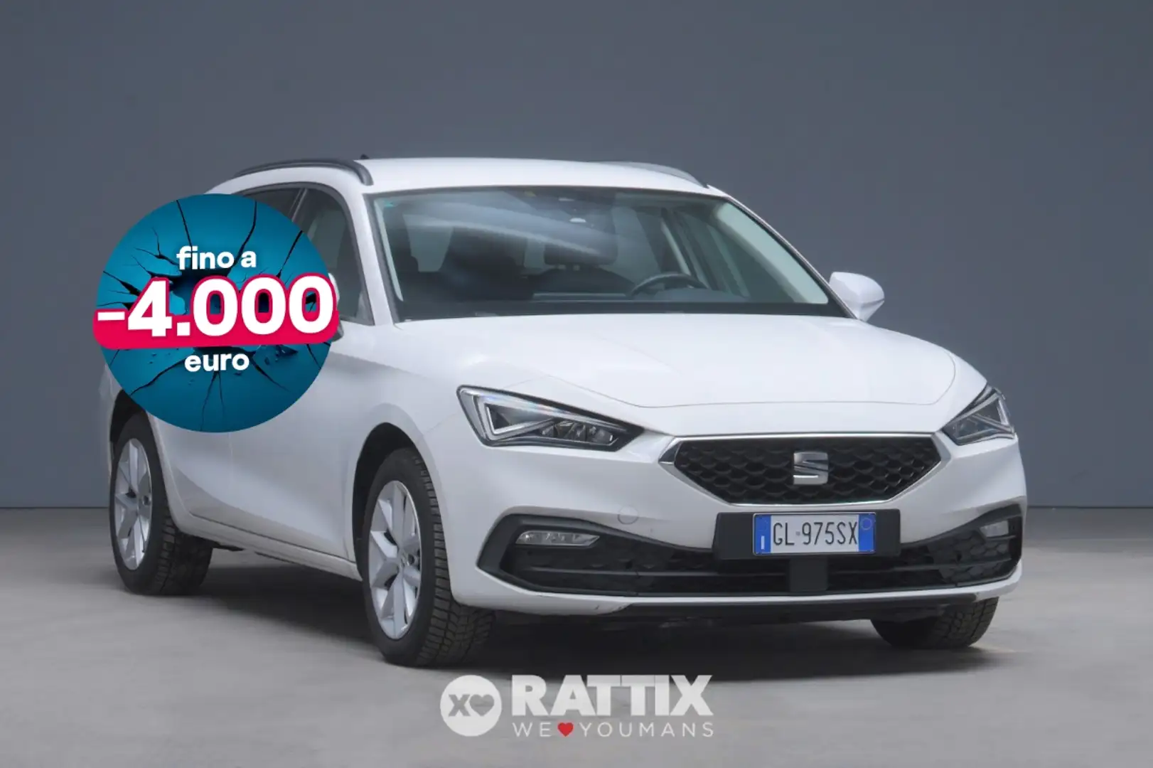 SEAT Leon Sportstourer 1.0 ETSI 110CV Business DSG Bianco - 1