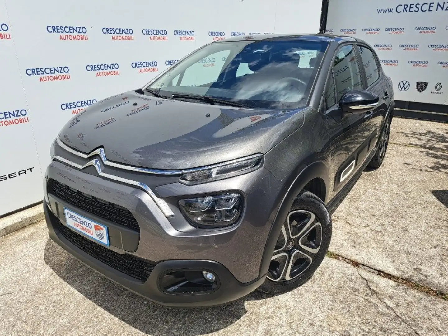 Citroen C3 PureTech 83 S&S Feel - AZIENDALE - MINI RATA Grigio - 1