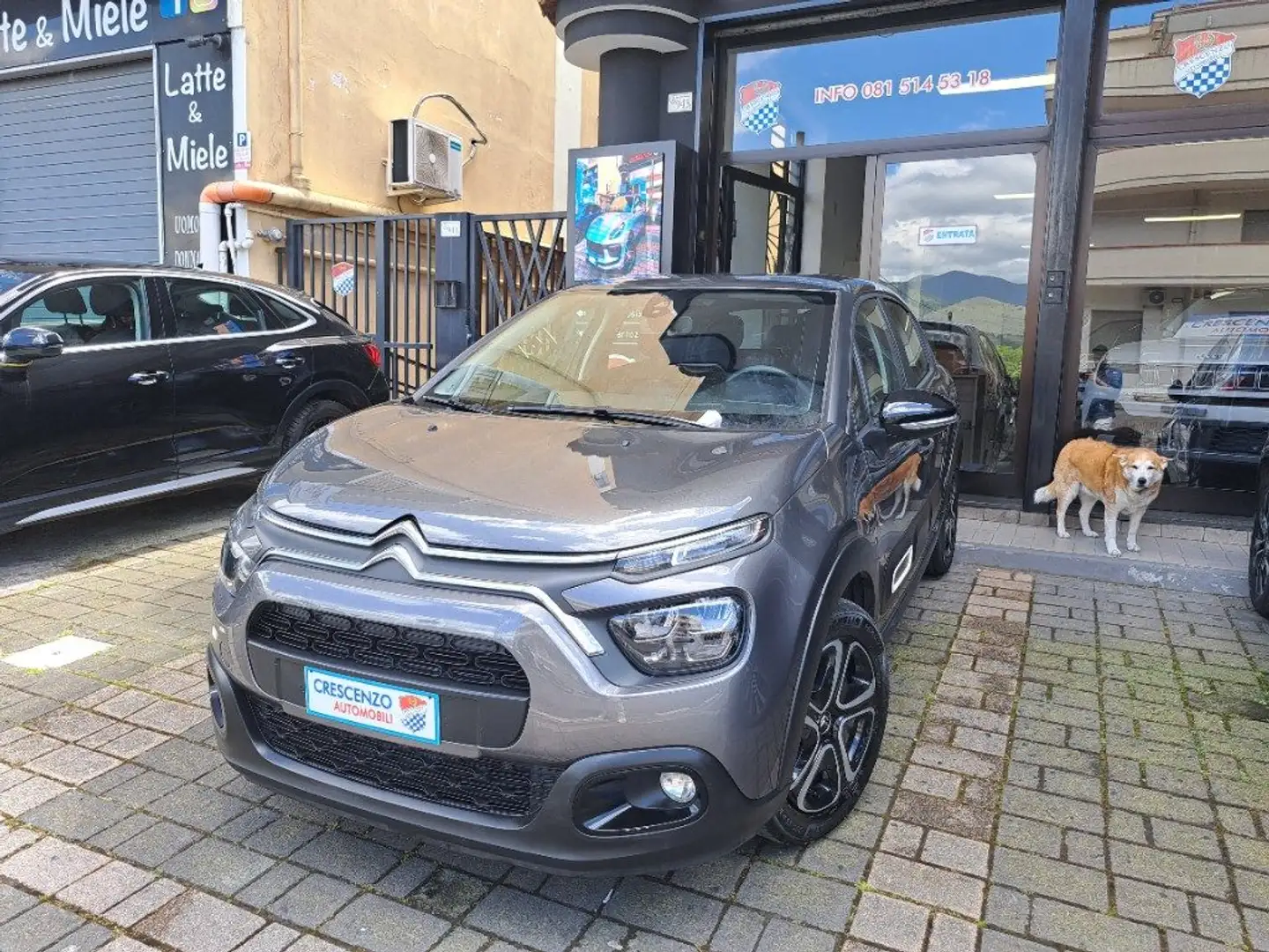 Citroen C3 PureTech 83 S&S Feel - AZIENDALE - MINI RATA Grigio - 2