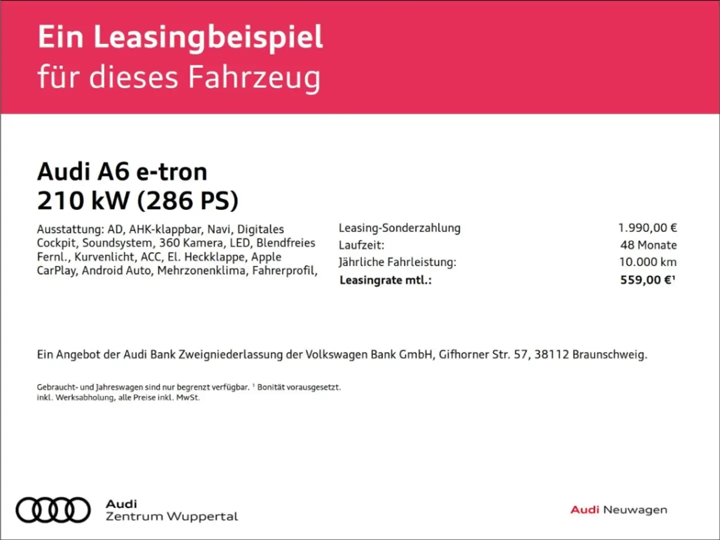 Audi A6 Avant 0,25 % Versteuerung Grau - 2