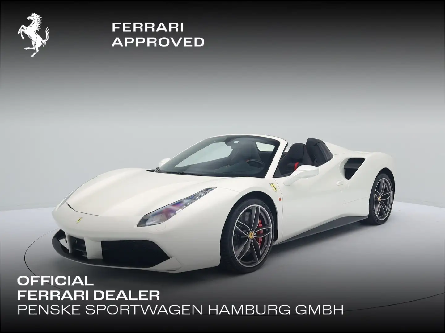 Ferrari 488 Spider - FERRARI HAMBURG Wit - 1