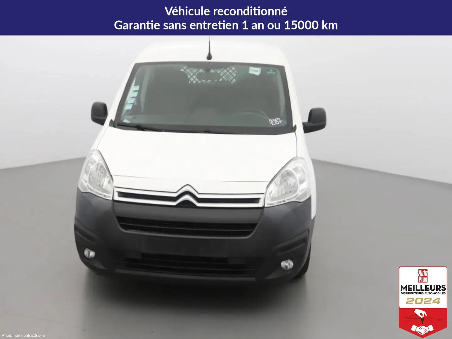 Citroen Berlingo BLUEHDI 75CH CLUB Blanc - 2