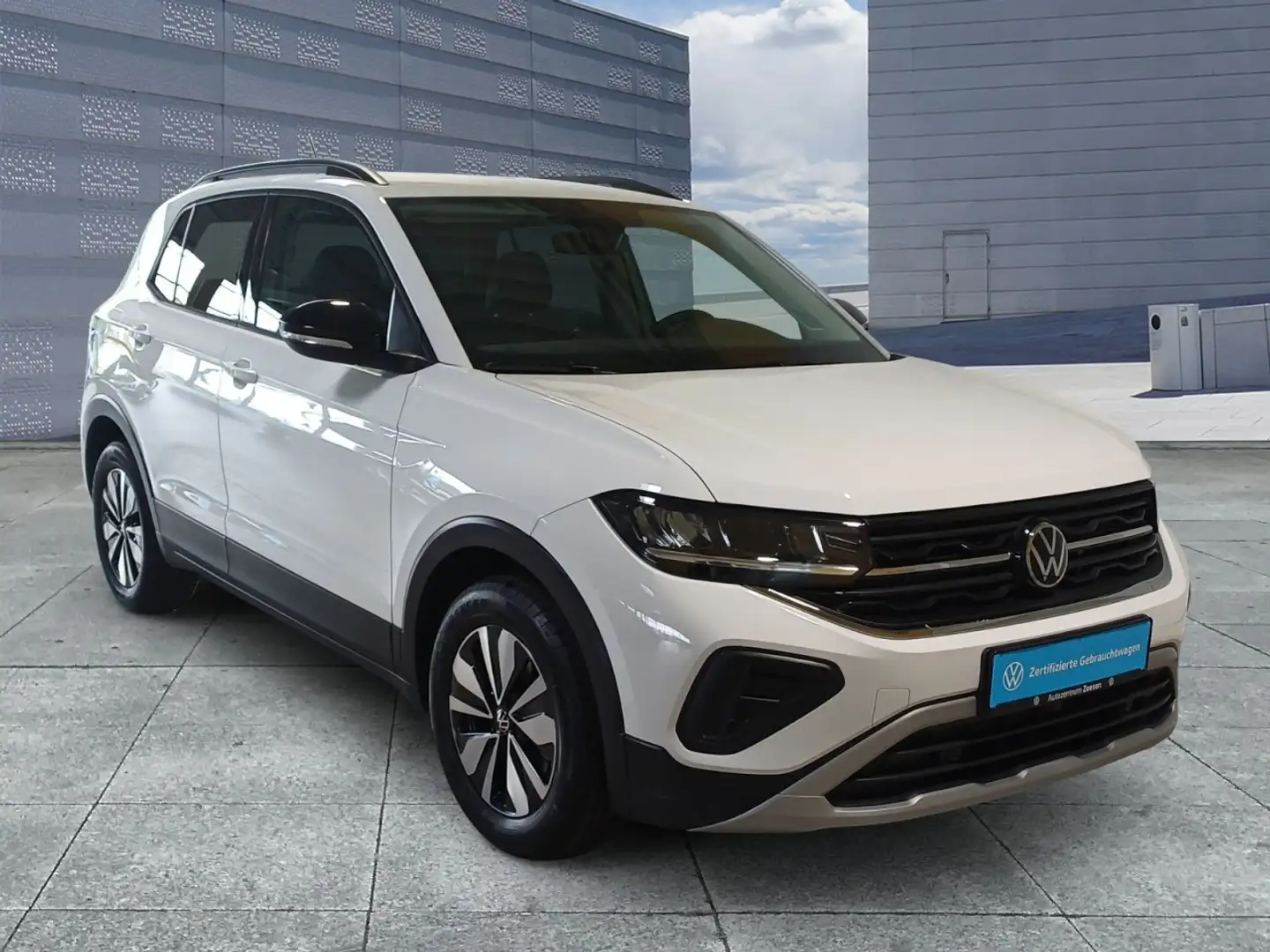 Volkswagen T-Cross 1.0 TSI Life GOAL+USB+DAB+BAA+EPH+SHZ+RS Klima Blanco - 2