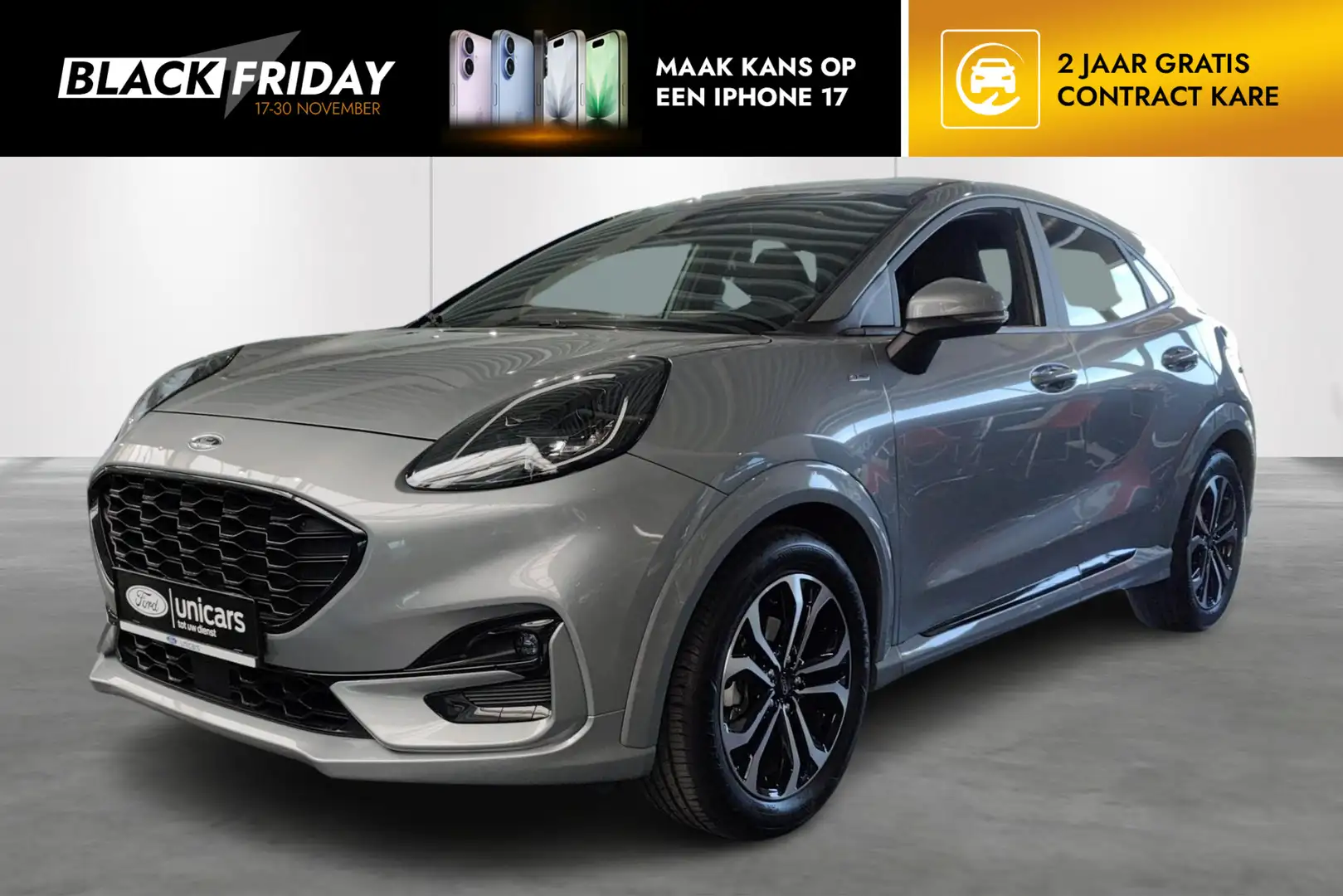 Ford Puma 1.0i Ecoboost mHEV 92kW ST-Line X Argent - 1