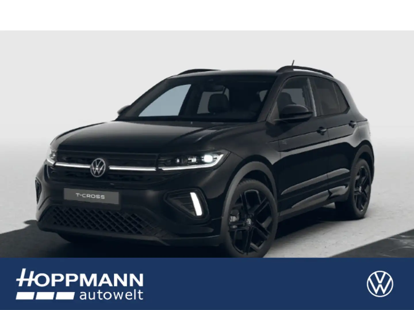 Volkswagen T-Cross R-Line 1.5 l TSI ACT OPF 110 kW (150 PS) Schwarz - 1