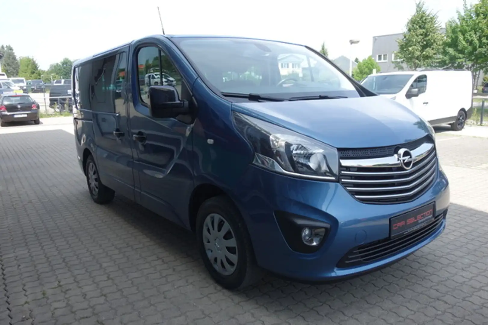 Opel Vivaro 1,6 CDTI Life 2sTÜR/LIEGEPAKET/BETT/STDHZG Blau - 2