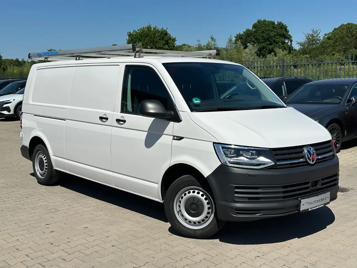 Volkswagen T6 Transporter 2.0 TDI DSG- LANG / LED / SORTIMO Weiß - 1