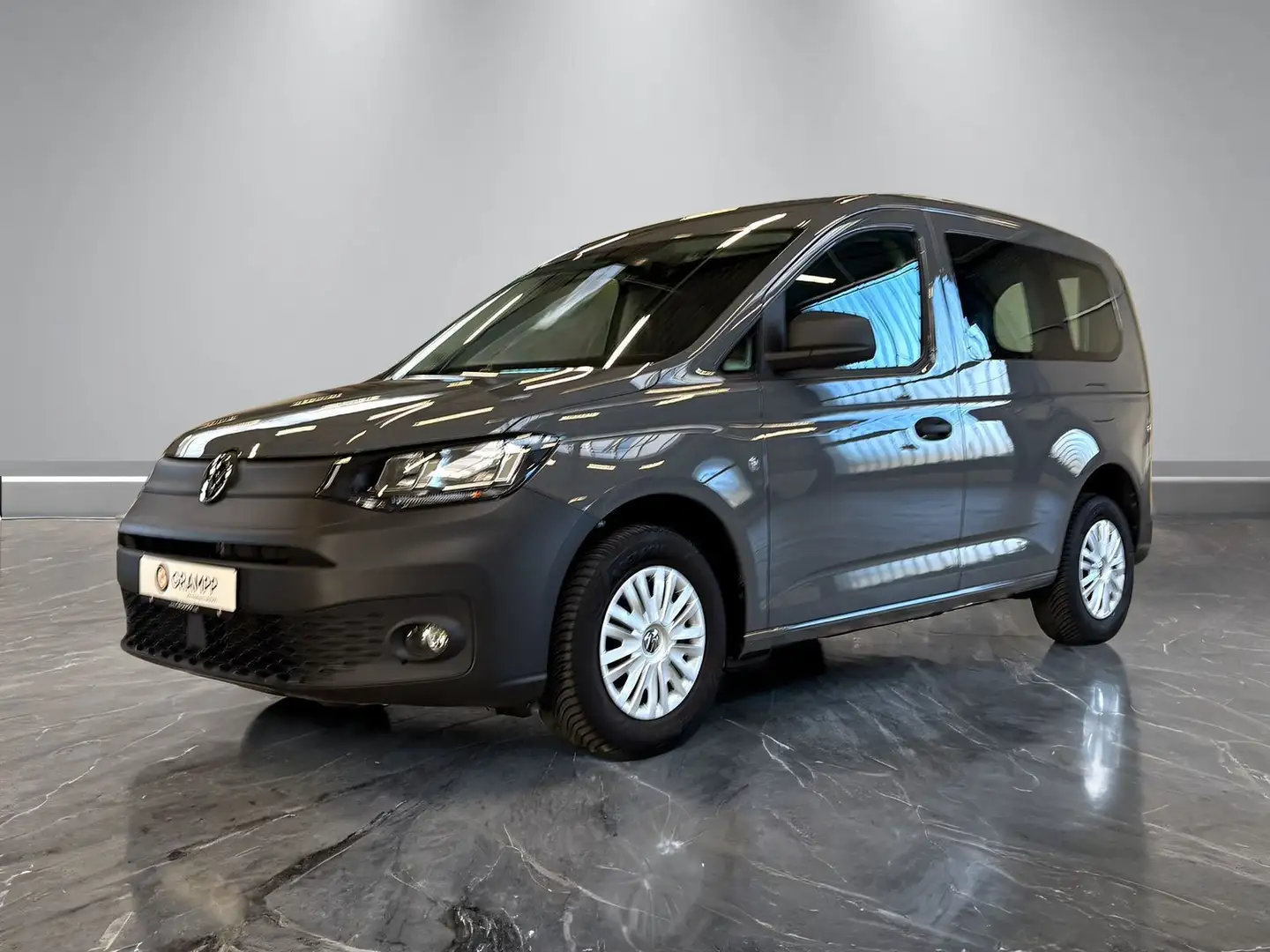 Volkswagen Caddy Cargo EcoProfi 2.0TDI +KLIMA+PDC+FLÜGELT.+ Grau - 2