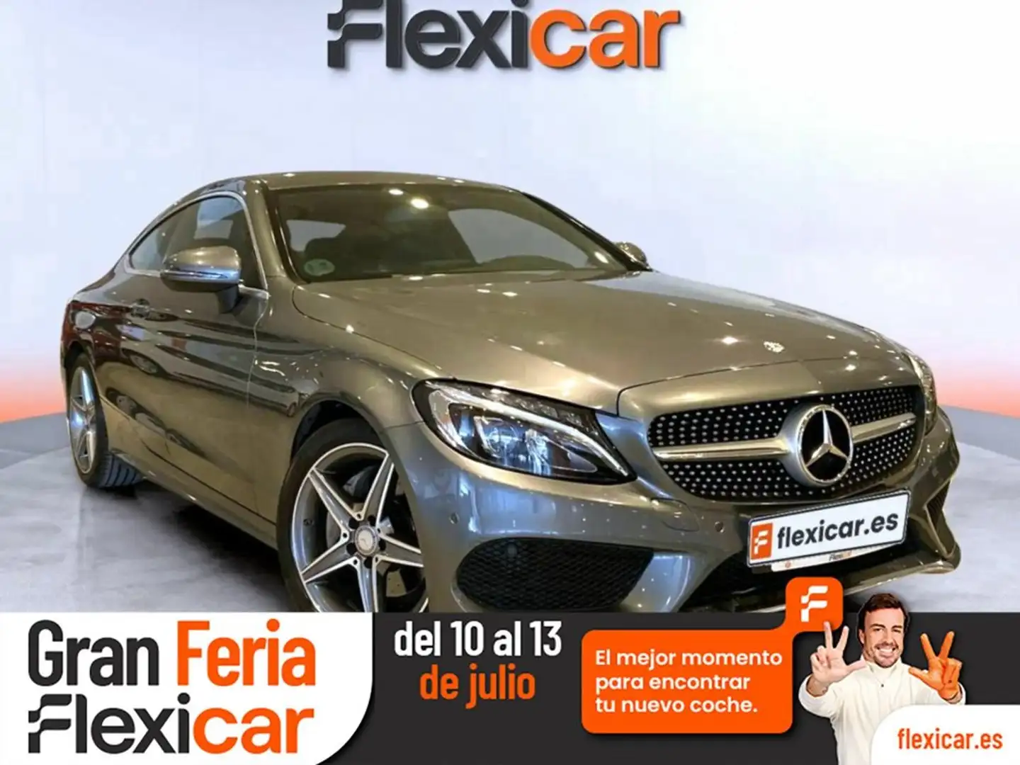 Mercedes-Benz C 220 CDI Coupé Gris - 1