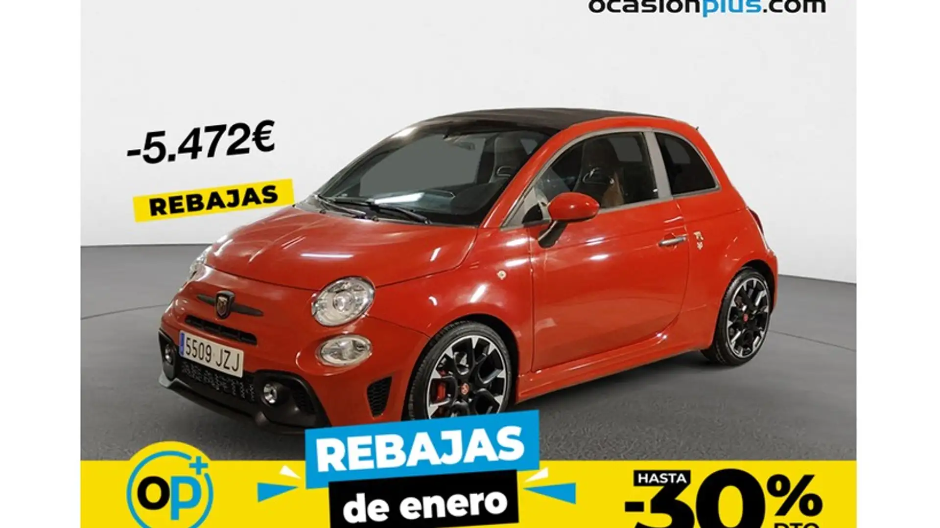 Abarth 595C 1.4T JET COMPETIZIONE 180 Rouge - 1