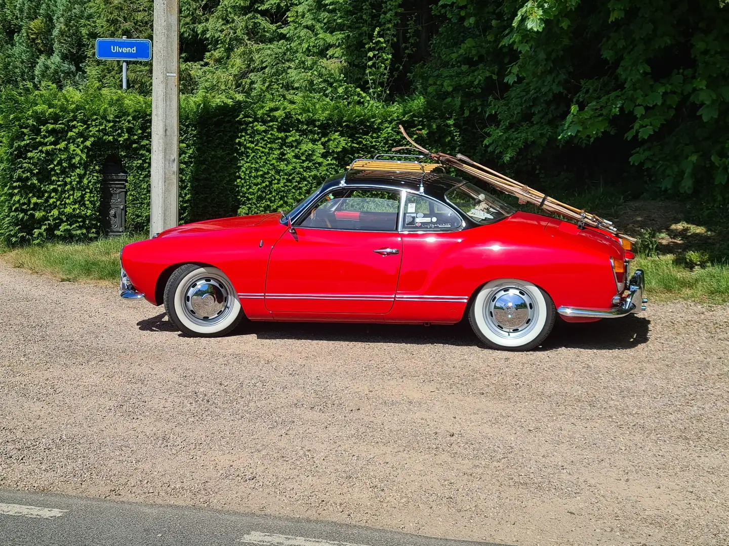 Volkswagen Karmann Ghia Sport automatic 1.6 Rood - 2