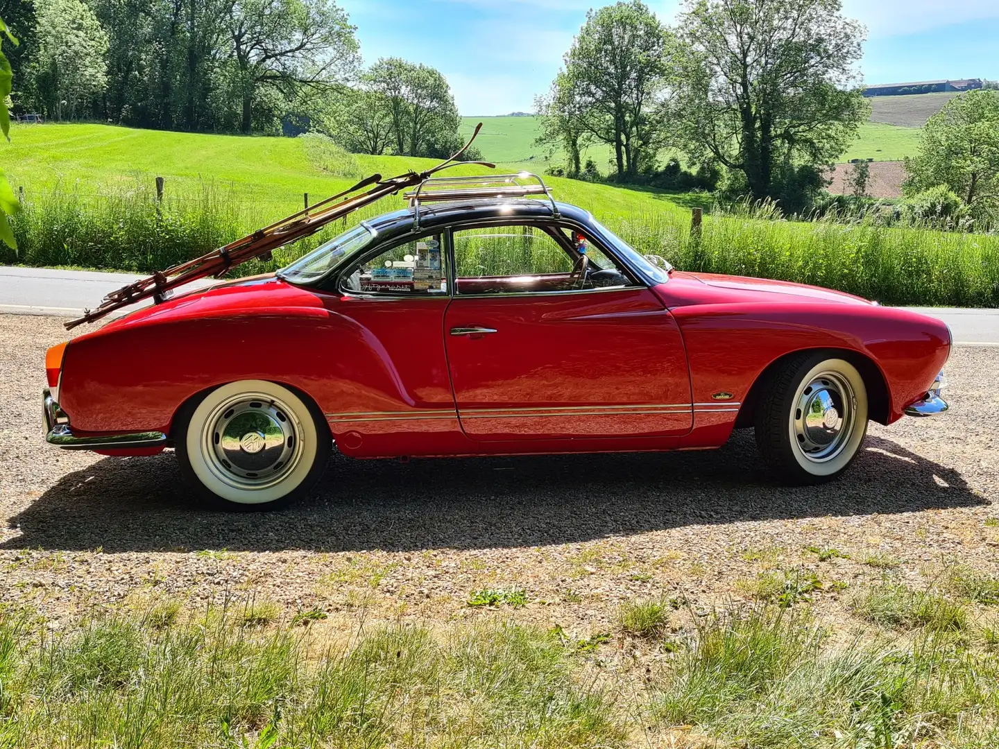 Volkswagen Karmann Ghia Sport automatic 1.6 Rood - 1