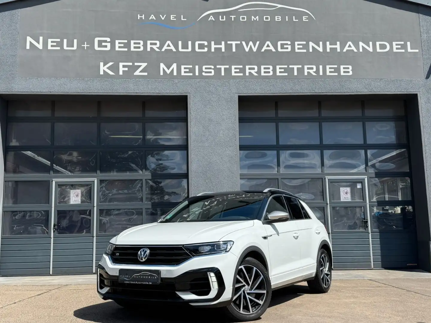 Volkswagen T-Roc R 4Motion 2.0 TSI |RfKam |LED |ACC |CarPla Weiß - 1