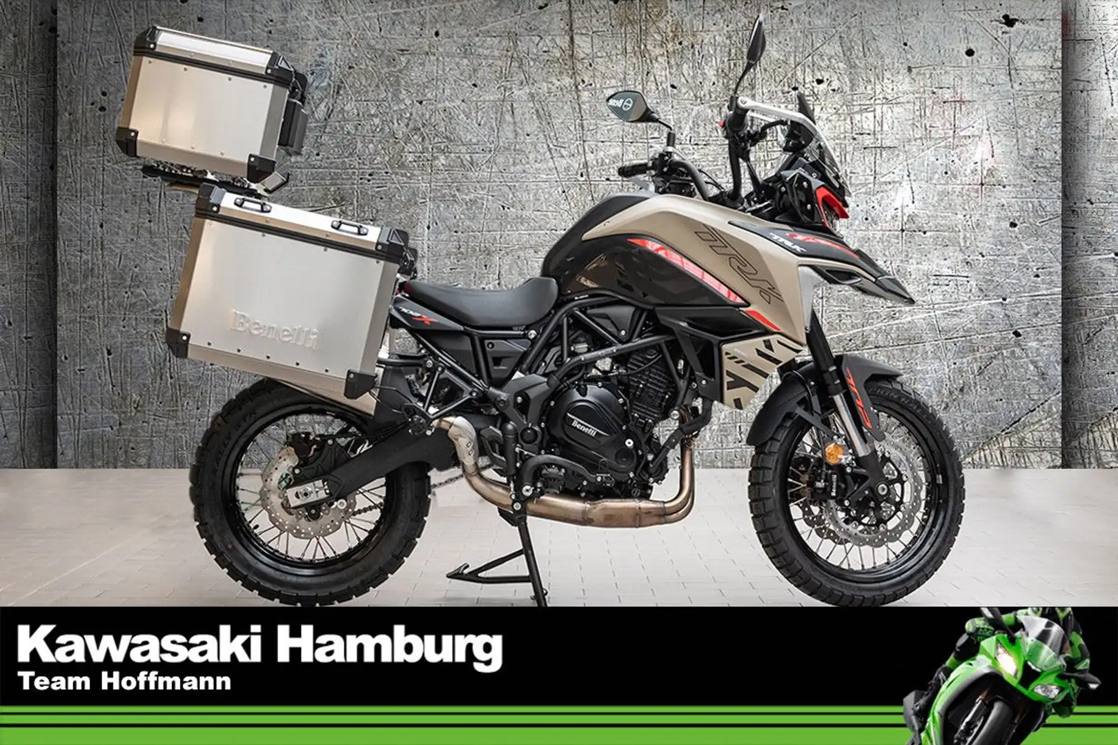 Benelli TRK 702 X ABS, inkl. Kofferset, sofort lieferbar Bej - 1