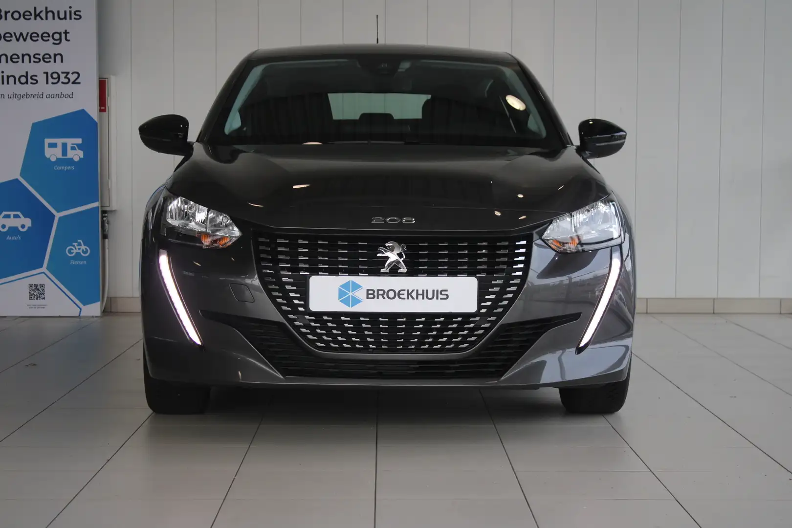 Peugeot 208 1.2 75-PK Active Pack | ALL SEASON BANDEN | AIRCO Gris - 2