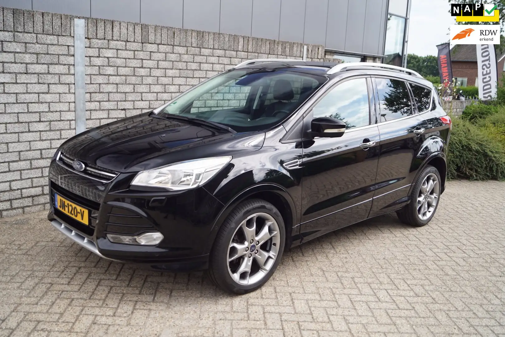 Ford Kuga 1.5 Titanium Styling Pack 150PK Half Leder Sportst Zwart - 1
