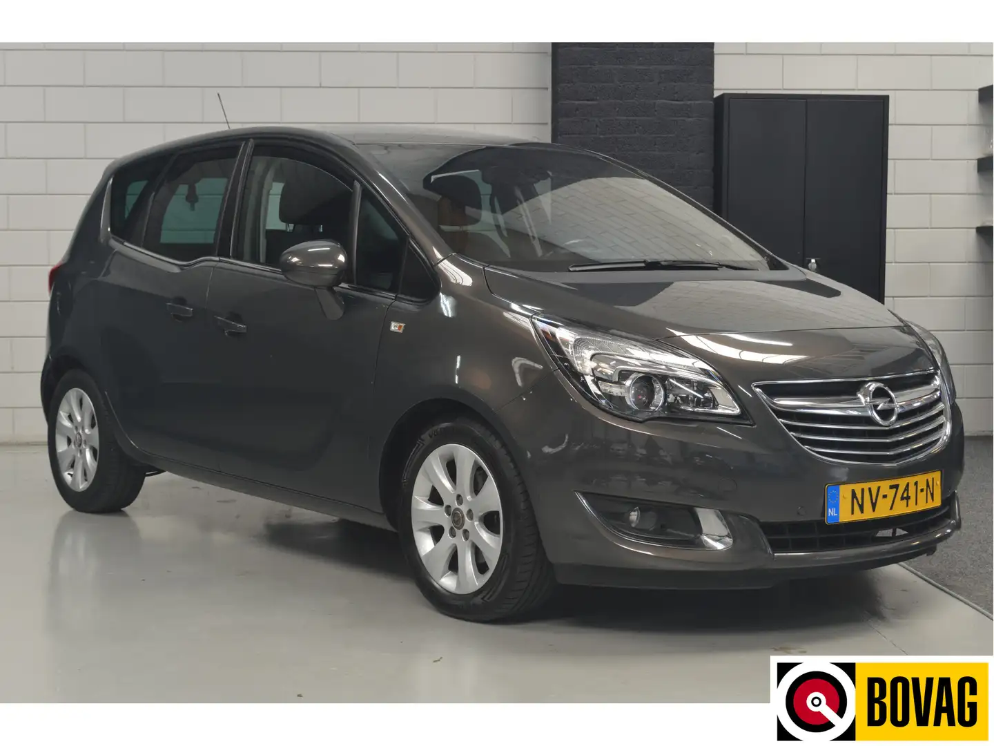 Opel Meriva 1.4 Turbo Blitz // 95.000 km // NAVI // CLIMA // C Grijs - 1