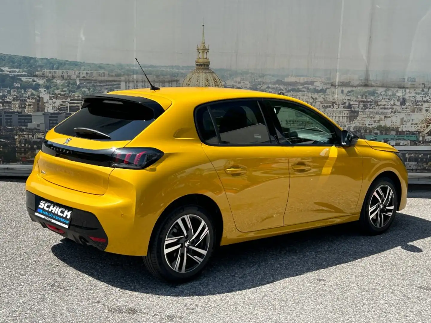 Peugeot 208 Allure PureTech 100 6-Gang-Manuell Gelb - 2
