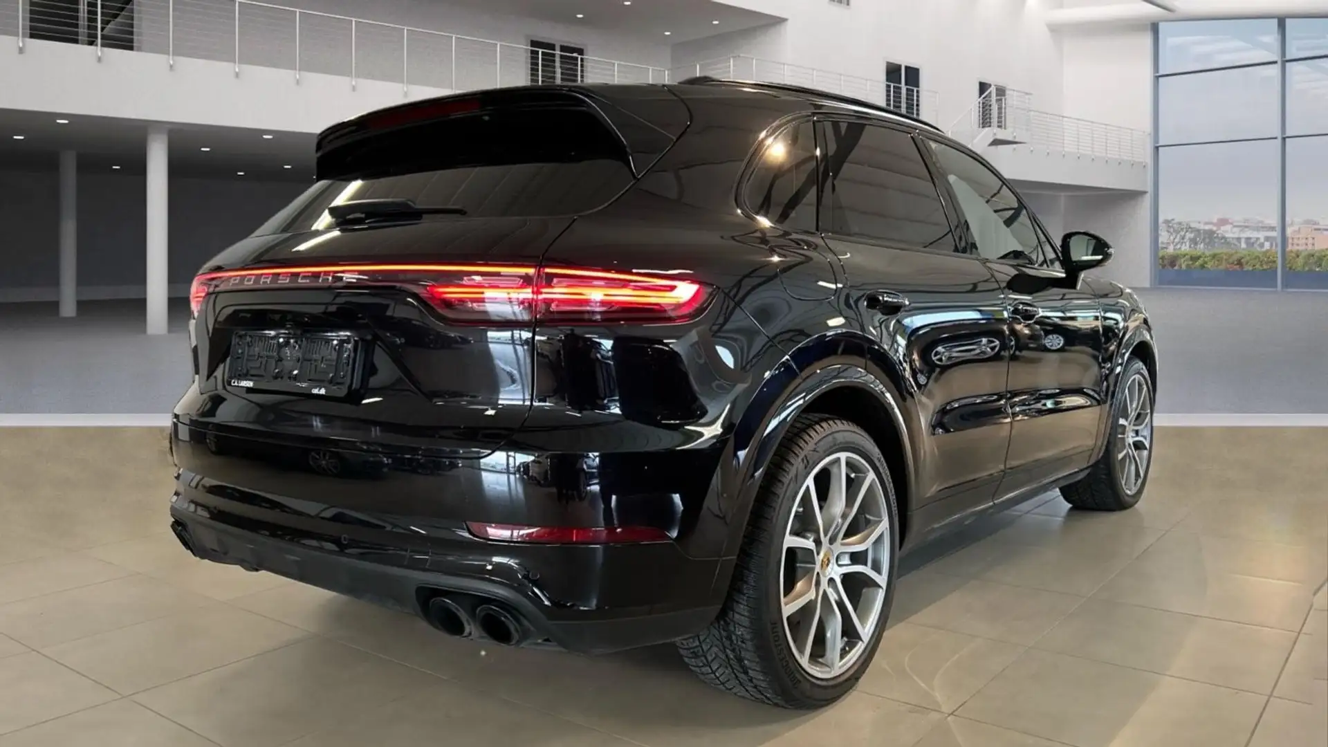 Porsche Cayenne Turbo ° Panorama°Matrix°Standheizung Schwarz - 2