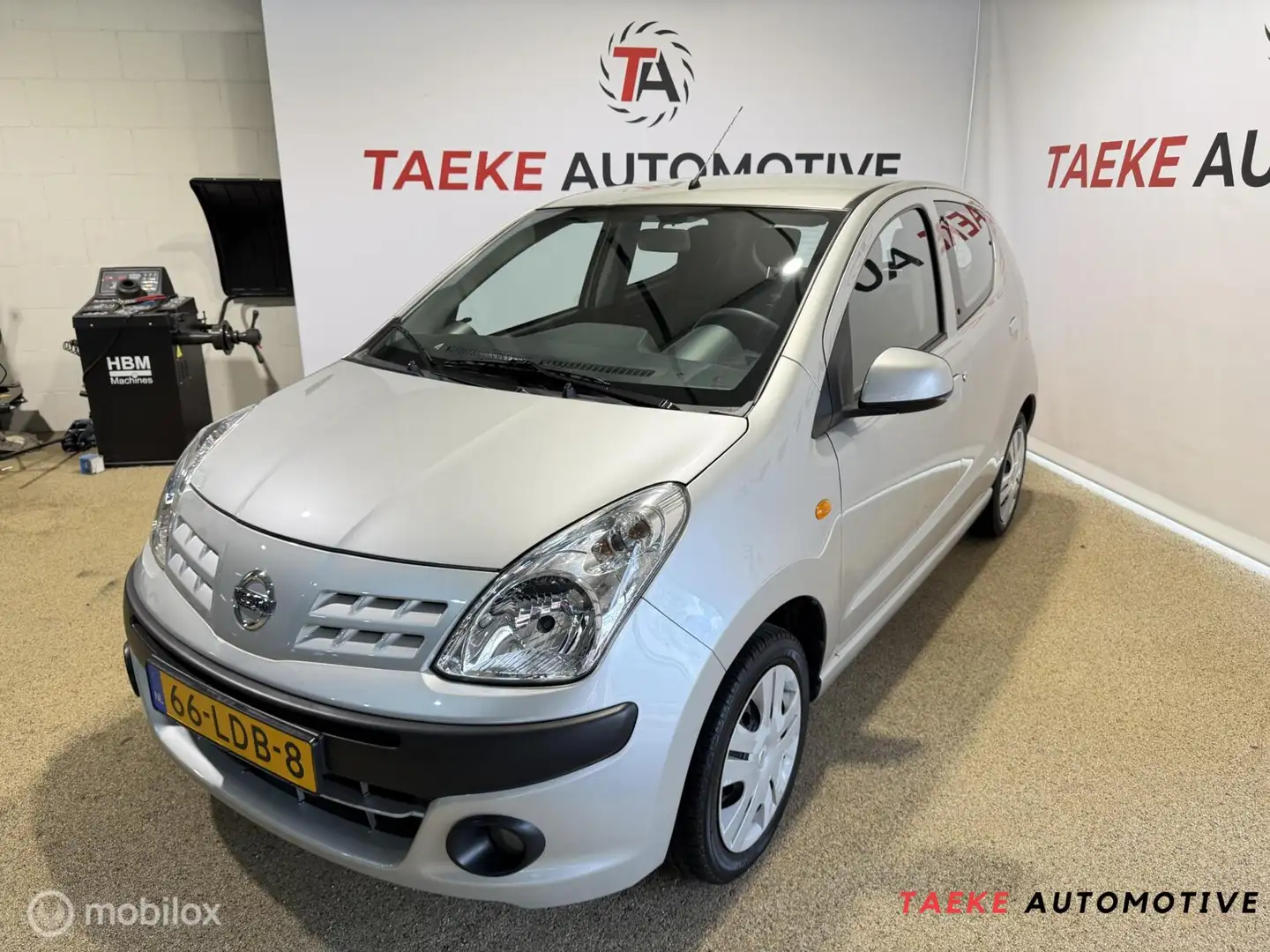 Nissan Pixo 1.0 Look Airco/Nap/Apk Grau - 1