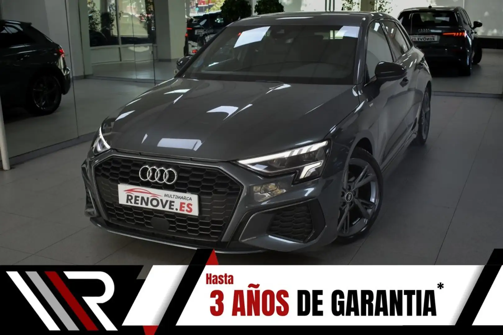 Audi A3 Sportback S line 35 TFSI 110kW (150CV) Gris - 1