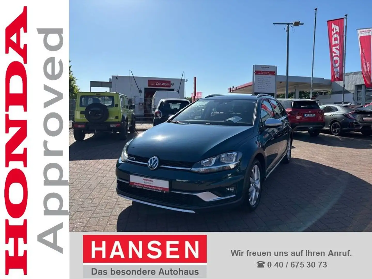 Volkswagen Golf VII Variant Alltrack BMT/Start-Stopp 4Motio Verde - 1